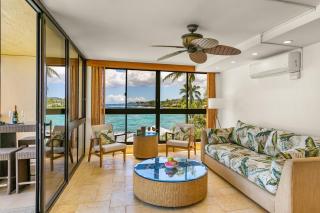 Kuhio Shores 319: Oceanfront in Poipu with A/C! - 8