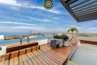 Equipped 1BR Condo with Private Balcony - Pool - 0