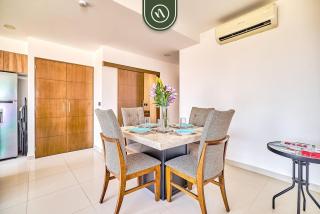 Equipped 1BR Condo with Private Balcony - Pool - 3