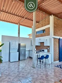 Authentic Mexican Hacienda: 1BR w/ Outdoor Kitchen, A/C & Fast Wi-Fi in Bucerias - 7