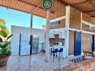 Authentic Mexican Hacienda: 1BR w/ Outdoor Kitchen, A/C & Fast Wi-Fi in Bucerias - 5