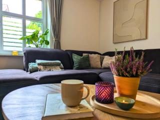 Hofidyll Burg - ruhige 75qm FeWo im Zentrum mit Terrasse & Biergarten - bis 6 Personen - 6