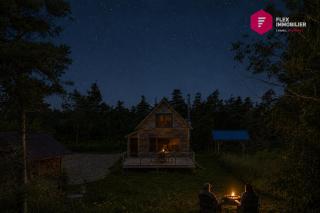 Le Pèlerin - Chalet rustique Écoresponsable en nature - Estrie - 9
