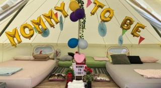 Glamping kaki singapore-Standard medium bell tent - 2