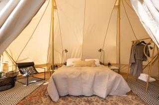 Telt 1: Himmelsengen · Luksus glamping · 30 min OSL - 7