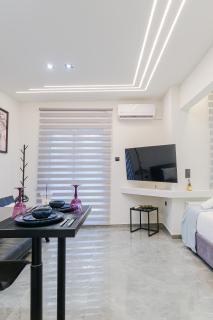 Μarble Suite - Papafi Str - 40sqm - Gas heating & AC - 55'' smart Tv- Netflix - Optical fiber -Washing machine - Free Parking- - 7
