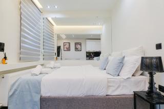 Μarble Suite - Papafi Str - 40sqm - Gas heating & AC - 55'' smart Tv- Netflix - Optical fiber -Washing machine - Free Parking- - 1