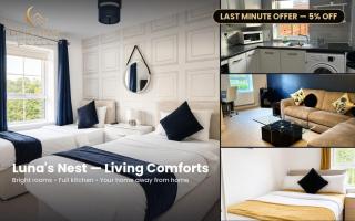Modern 3-Bedroom Home in Wakefield Sleeps 5 - 0