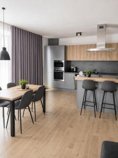 8-Apartmán s terasou nad mestom - Atrium living - 0