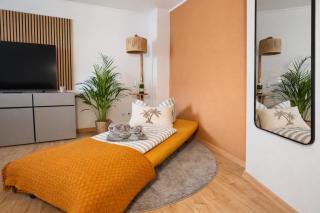 Appartment mit Garten im Beachhouse am Goitzschesee - strandnah & gemütlich - 1
