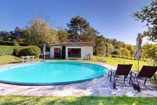 Heated pool & wood-fired hot tub valley view Ardennes - Ferrières - 5