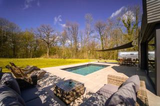 Le Fermage - logement avec piscine, sauna et jacuzzi - 9