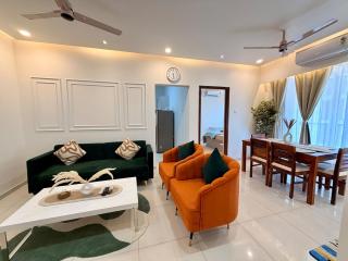 SwalokStays 3 BHK RiverView Amoret Homes - 7
