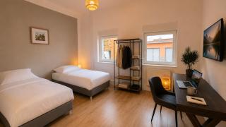 Geräumiges 4-Zimmer-Apartment - 8 Boxspringbetten, zentral, Küche, Wifi, Self Check-in - 6