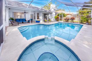Palm Harbor Paradise - Spacious Home In Quiet Neighborhood with Heated Pool, Billiard Room, Hot Tub - 0