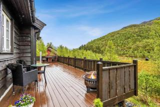 Spacious, warm mountain cabin - Kvamskogen - 6