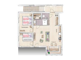 Ferienwohnung Ausseerland mit Sauna & Skipiste - 1
