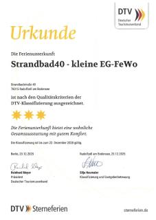 FeWo Strandbad40 - Stützle - 3 Sterne - EG - 42qm - große Terrasse - 5