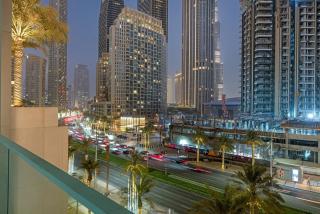 3BR with Maid Room, Forte Downtown 3mn to Dubai Mall and Burj Khalifa - 3
