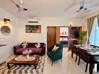 Tranquil Bay 2BHK POOL ACCESS DABOLIM AIRPORT - 9