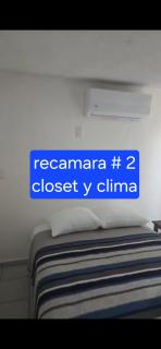 2 recamaras con mini split, baño, Wifi F, Estacionamiento, Inependiente, Zona - 0