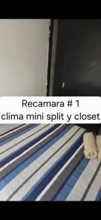 2 recamaras con mini split, baño, Wifi F, Estacionamiento, Inependiente, Zona - 4