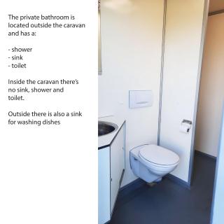 Retro Caravan met privé-sanitair - 2