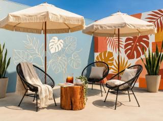 Quiet Mornings in Playa, King & 2BR Suites, Sleeps 2-8, Kitchen WiFi AC, Beach, 5th Ave, ADO & Ferry 4 Min - 6