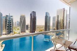 Vacationer Holiday Homes I Vibrant Studio I Waterfront Lake View I Steps to DMCC Metro Station - Dubai - 5