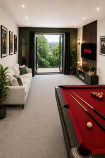 Oughtibridge Valley House - 4 Bed House, Sleeps 10, Hot Tub and Games Room with Pool Table, FREE Parking, Hosted by StayHostSave - 3