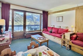 Résidence Le Bec Rouge - Studio 4 personnes à Tignes ski aux pieds et proche des commerces dans le quartier du Lac. Vue imprenable sur le Lac. MAE-2118 - 0