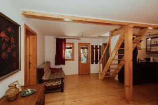 Cheerful Forest Cabin with Hot Tub! - 2