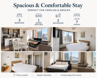 Downtown Vancouver, Sleeps 7, Pool & Hot Tub - 7