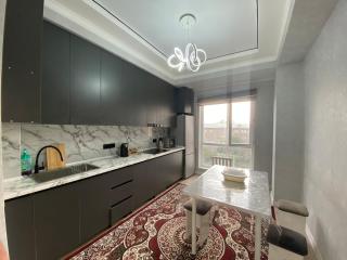 Spacious three-room apartment on Bokonbaev - 2