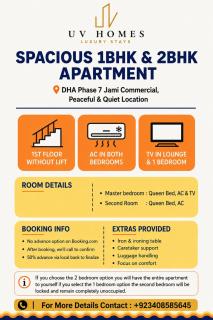 PannaCotta Premium 1BHK & 2BHK DHA Phase 7 Jami - 9