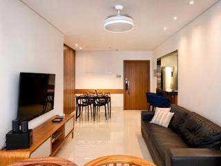 Apartamento 3 Quartos Alto Padrão Praia do Morro, vista para o mar e para as montanhas - 7