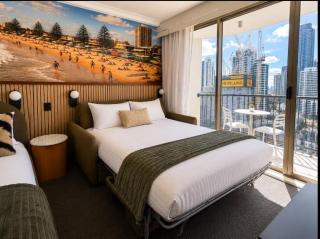 Seaside Sun Kissed Surfers Hotel Room wt Free Wi-Fi - 6