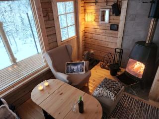 Ylläs, 2xCabin, 2xSauna, Arctic River, 9 persons, Wifi, Ice Plunge - 3