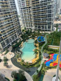 Căn Studio toà BE6 nội thất cao cấp view hồ bơi - 8