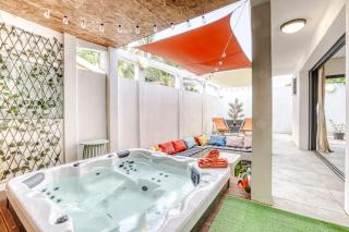 Jardin Tropical - Appartement & Jacuzzi - 2 Voyageurs - 4
