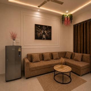 Nova 1BHK Stay , Minimalist Balcony Retreat - 1