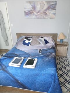 Chambre "Oasis Bleue" Calme Absolu chez Fred - 9