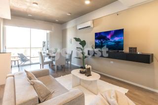 Comfortable minimalist Villa Morra apartment - 5