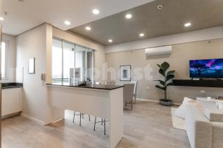 Comfortable minimalist Villa Morra apartment - 9