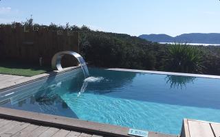 Villa Anchorage vue mer panoramique piscine a debordement privee - 3