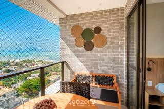 Stay with balcony and sea view in Itapuã RGF1406 - 2