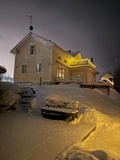 A unique large log house by the river - 0