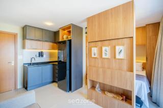 Studio vista mar em cond. c/ piscina - RGF0711 - 2