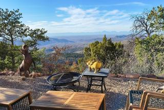 Inn The Sky Retreat 2 Homes Sleeps 12 Firepit - 5