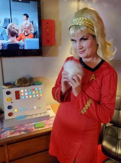 The Star Trek - USS Enterprise Room at the Itty Bitty Inn - 2